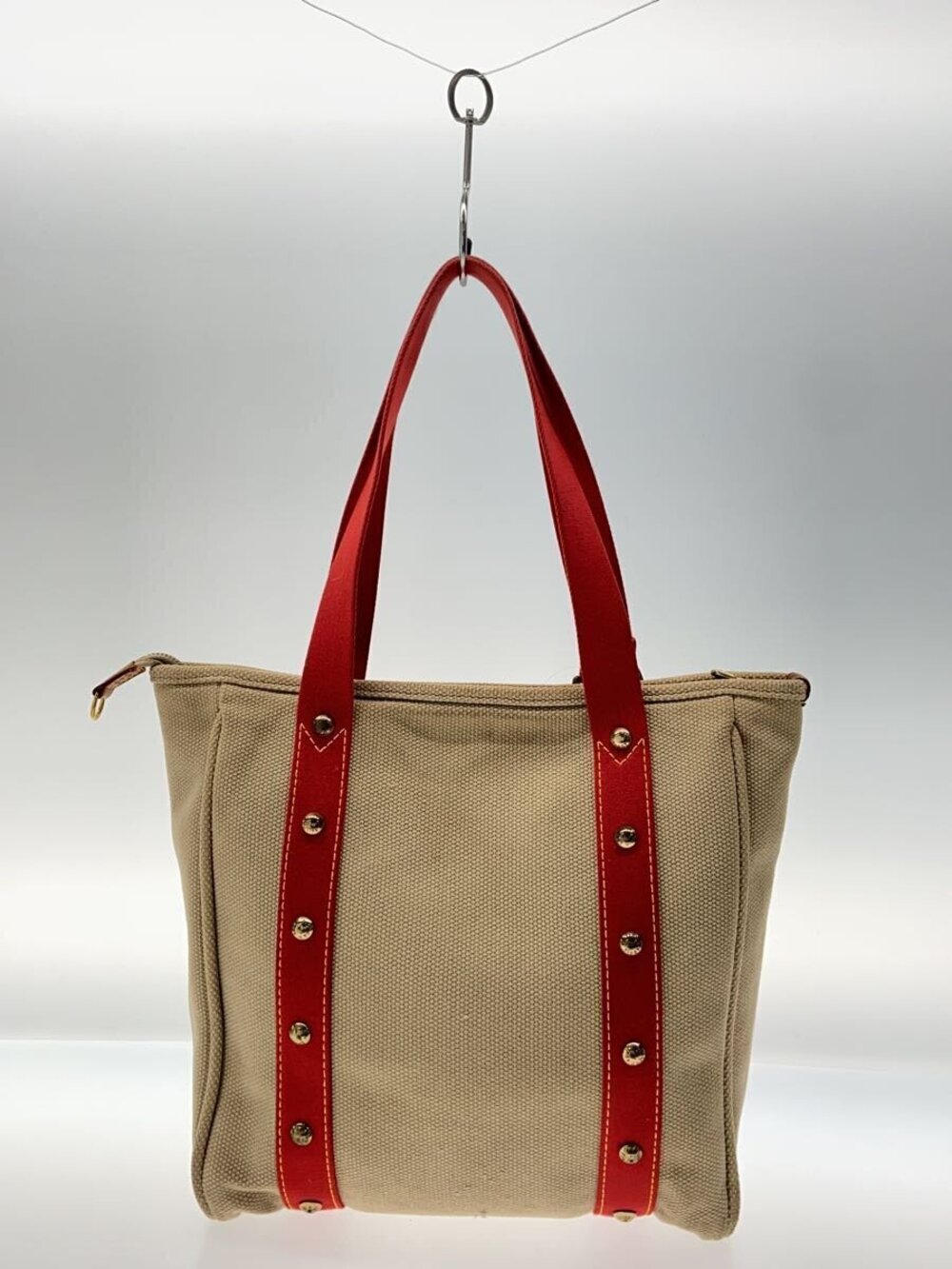 Louis Vuitton Cabas Antigua RED Canvas - Picture 3 of 6